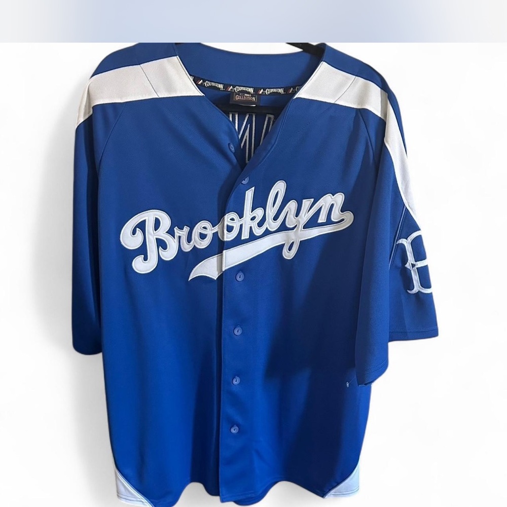 Blue Brooklyn Baseball Jersey